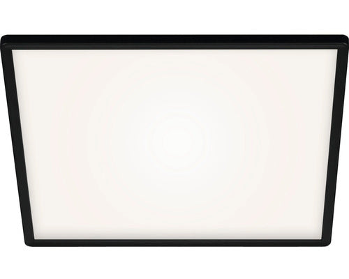 Plafoniera Cu Led Integrat Slim 22w 3000 Lumeni 2700-6500k, Cu Telecomanda, Negru