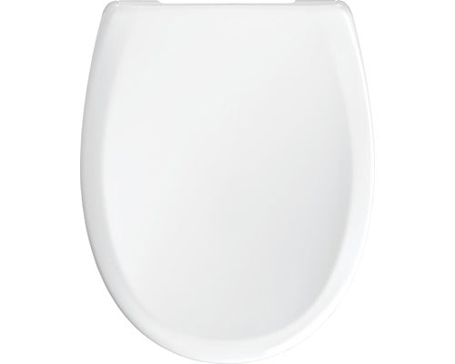 Capac WC form & style New Paris duroplast, usor detasabil, inchidere lenta, alb 43-45,3x37 cm