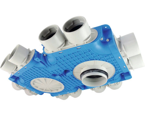 Distribuitor Cotit Regulus (4+2+4+2)x75/125, Plastic