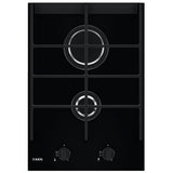 Plita incorporabila AEG HC412001GB, Gaz, 2 arzatoare, Dispozitiv siguranta, 36 cm, Negru