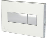 Clapeta de actionare WC incastrat Veporit Square 1,02" alb