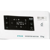 Masina de spalat rufe Whirlpool FreshCare+ FFB 8458 BV EE, 8 kg, 1400 rpm, Clasa B, Steam Refresh, Tehnologia al-6lea Simt, Motor Inverter, Alb/Negru