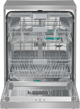 Masina de Spalat Vase GORENJE GS673C60X, 16 seturi, 7 programe, 60 cm, Clasa C, Argintiu