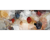 Tablou Canvas Lines And Shapes Ix 50x125 Cm