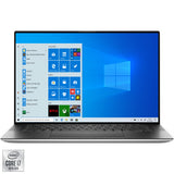 Laptop Dell XPS 9500 cu procesor Intel Core i7-10750H pana la 5.00 GHz, 15.6", FHD +, 16GB, 1TB SSD, NVIDIA GeForce GTX 1650 Ti Max Q 4GB, Windows 10 Pro, Platinum Silver