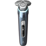 Aparat de Ras PHILIPS Shaver S9982/55, Acumulator, Autonomie 60 min, lame Dual SteelPrecision, Umed-Uscat, Albastru
