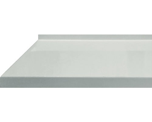 Glaf Exterior Metalic Bravo Alb 17,5x250 cm