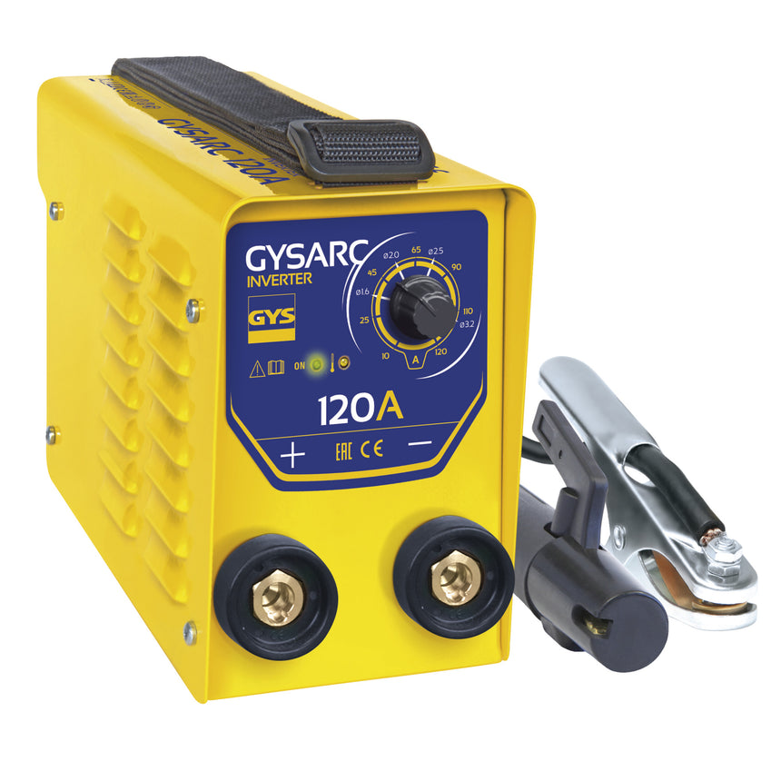 Aparat de sudare tip invertor MMA, GYSARC 120, GYS