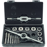 Set de filetare, Alpen, Otel, Negru/ Gri