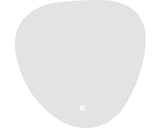 Oglinda Baie cu Sistem de Iluminare LED, Intrerupator Touch, 62x62 cm