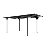 Copertina Auto Carport Platon, Hobby Metal, Aluminiu, Gri antracit, 485x301.5x250 cm