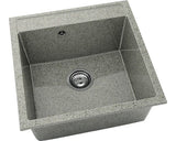 Chiuveta Bucatarie Cu O Cuva Fat Avangard 225 51x51 Cm, Fara Picurator, Granixit Tweed