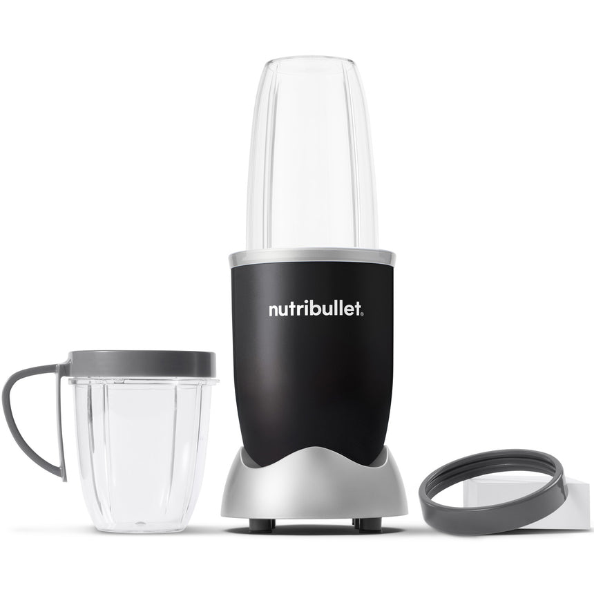Blender Nutribullet® Original 0C22300057, 600W, 1 viteza, cupa 0.5l, cupa inalta 0.7l, Negru