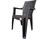 Scaun Plastic Jeniver 65x89x65 Cm Maro