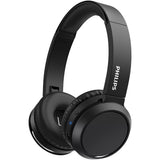 Casti audio on the ear Philips TAH4205BK/00, bass boost, Bluetooth, autonomie 29 ore, negru