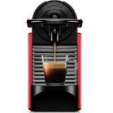 Espressor Nespresso De'Longhi Pixie EN124.R, 1260W, 19 Bar, 0.7L, Rosu + set capsule degustare