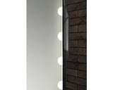 Lampa Pentru Oglinda Cu Led Integrat Hollywood S3 Ip 44, Argintiu/negru