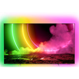 Televizor Philips Ambilight OLED 55OLED806, 139 cm, Smart Android, 4K Ultra HD, clasa G