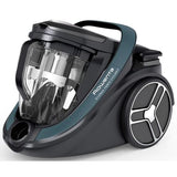 Aspirator fara sac Rowenta Silence Force Cyclonic Effitech RO7961EA, 2.5 L, 500 W, Negru/Verde