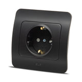 Priza Protectie Copii CP Elbi Jazz 16 A Incastrat Negru Mat ST