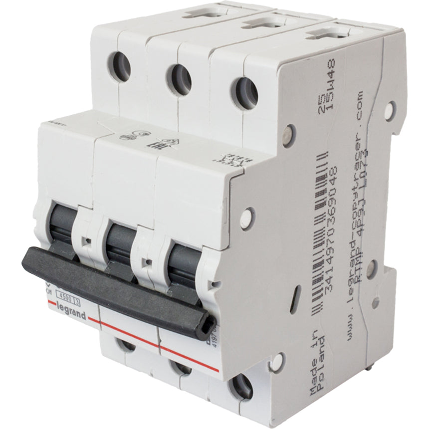 Siguranta automata Legrand RX3 3P curba C, 20A 4,5kA