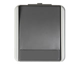 Intrerupator Cap-scara Simplu Tem Fontana Ip44 Gri, Montaj Aplicat
