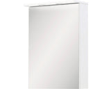 Dulap Baie cu Oglinda Spot, Iluminare LED, PAL, 50,4x72,3 cm, Alb