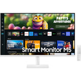 Monitor Smart Samsung M50C, 32", Full HD, 60Hz, 4Ms, Wifi, White
