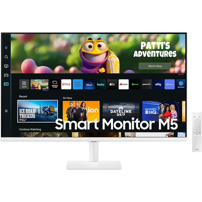 Monitor Smart Samsung M50C, 32", Full HD, 60Hz, 4Ms, Wifi, White
