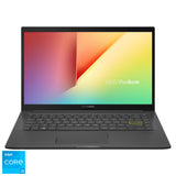 Laptop ultraportabil ASUS VivoBook 14 K413EA cu procesor Intel® Core™ i3-1115G4, 14", Full HD, 8GB, 512GB SSD, Intel® UHD Graphics, No OS, Indies Black
