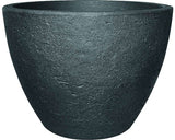 Ghiveci Geli Stone, Plastic, Ø 60 H 45 Cm, Verde