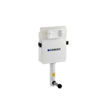 Rezervor WC incastrat Geberit Delta 12 cm, 3/6 litri, cu actionare frontala, 44 x 108 cm