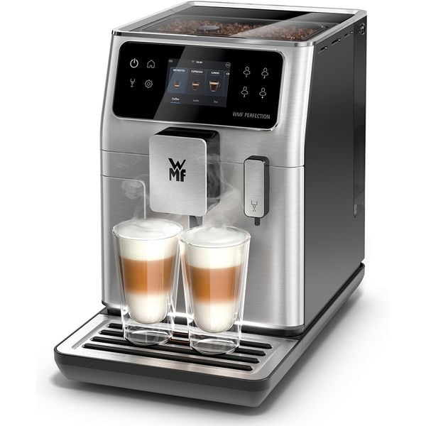 Espressor Automat WMF Perfection 660 CP813D10, 3l, 1550W, 15 bar, Argintiu-Negru