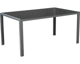 Masa Gradina Garden Place Eve 150x90x72, 5 Cm Negru