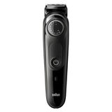 Set Aparat de tuns barba BRAUN BT5242, Acumulator, Autonomie 100 min, Negru
