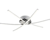 Plafoniera Cyclone 21w 1450 Lumeni, Crom/alb