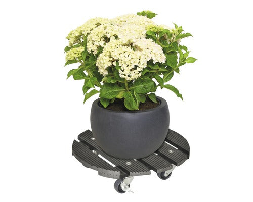 Suport Rulant Pentru Plante, Wpc Ø 29 Cm, Capacitate Portanta 100 Kg