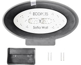 Ghiveci Ecopots Sofia Wall Plastic 43x25x17, 5 Cm Gri