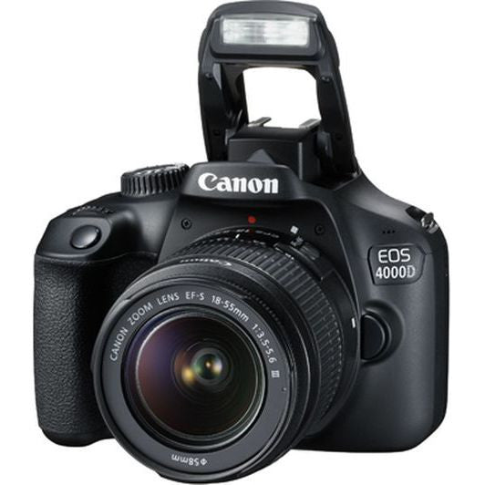 Canon 4000D cu Obiectiv 18-55mm DC III