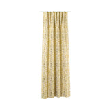 Draperie cu rejansa Palazzo, galben mustar, efect umbrire, 135x260 cm