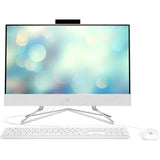 Sistem PC All in One HP 22-df1013nq, Intel Core i3-1115G4 pana la 4.1GHz, 21.5" Full HD, 4GB, SSD 256GB, Intel UHD Graphics, Windows 10 Home, Alb