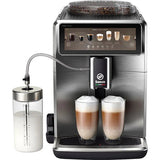 Espressor automat Saeco Xelsis Suprema SM8889/00, sistem de lapte LattePerfetto, 22 bauturi, 15 bar, ecran TFT color 7,8", 8 profiluri utilizator, filtru AquaClean, Negru