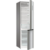 Combina Frigorifica GORENJE NRK62CA2XL4, No Frost Plus, 361 l, H 200 cm, Clasa C, Argintiu