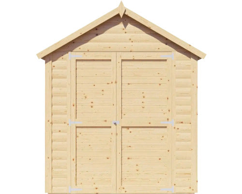 Casuta De Gradina Konsta Blockhaus Cu Podea 181x239 Cm Natur