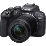 Aparat foto Mirrorless Canon EOS R10, 24.2MP, 4K, Obiectiv RF-S 18-150mm IS STM + Adaptor EF-EOS R