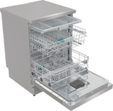 Masina de Spalat Vase GORENJE GS673C60X, 16 seturi, 7 programe, 60 cm, Clasa C, Argintiu