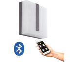 Aplica Cu Led Integrat Eglo Crosslink 14w 1400 Lumeni, Lumina Calda, Pentru Exterior Ip44, Antracit/Alb
