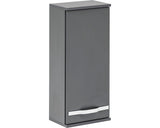Dulap Baie Suspendat Diana 300, 1 Usa 2 Polite, PAL, 30,3x70,8 cm, Antracit