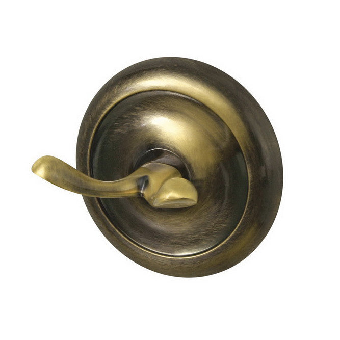 Cuier Deco cu doua brate, Bisk, culoare bronz