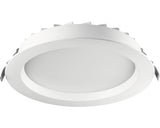 Spot incastrabil fix cu LED integrat Elia 35W 3550 lumeni IP54, 4000K, Ø228 mm, alb